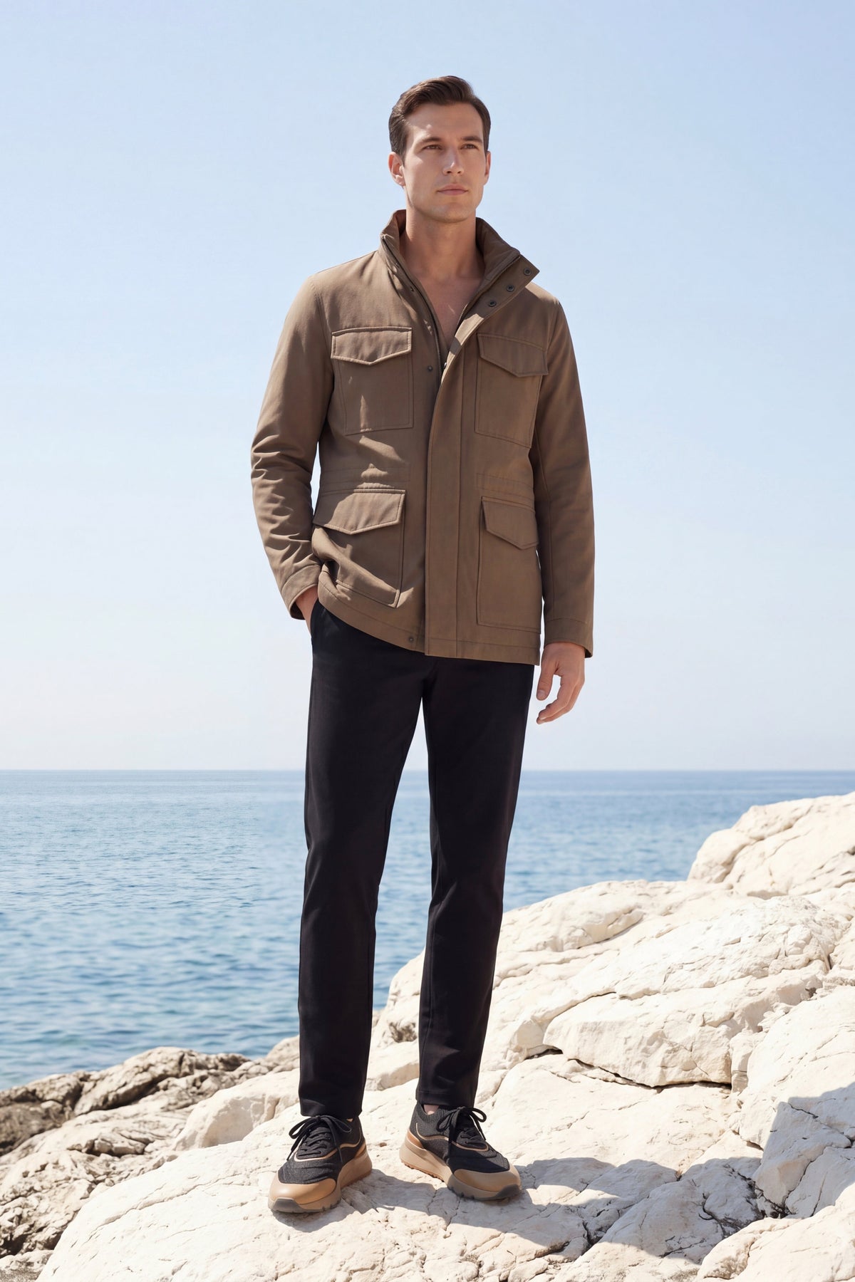 Cortina Expedition Coat Khaki