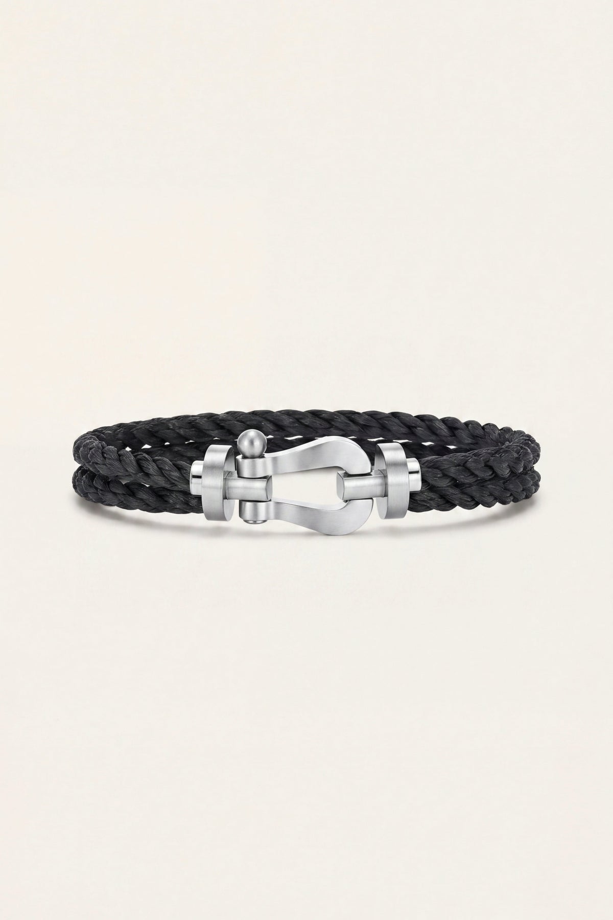 Camogli Dual Strand Bracelet Onyx Black