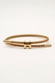 Rapallo Woven Bracelet Camel