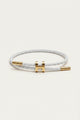 Rapallo Woven Bracelet Chalk White