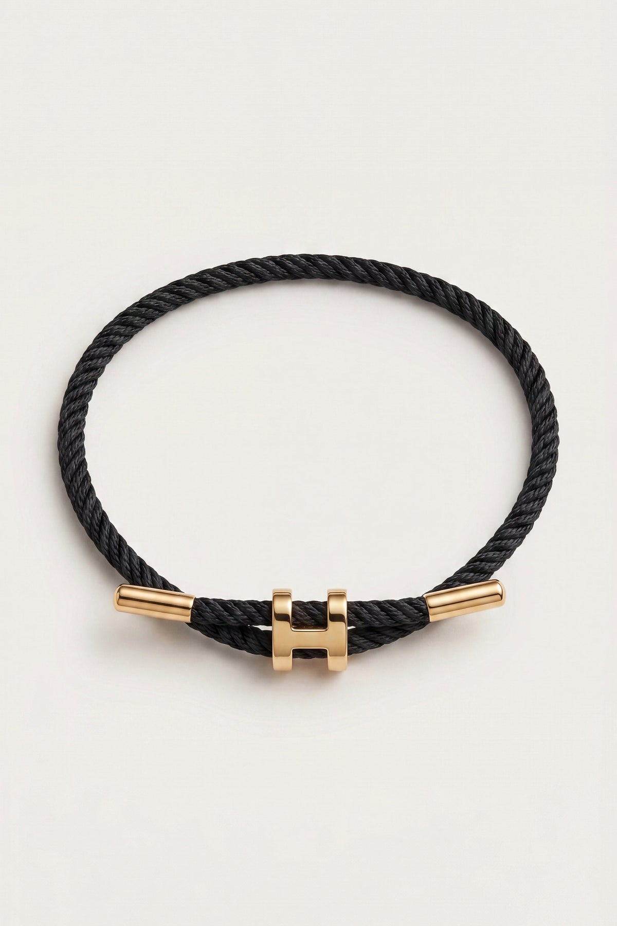 Rapallo Woven Bracelet Onyx Black