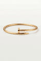 Bellagio Polished Sculpted Bracelet Gold