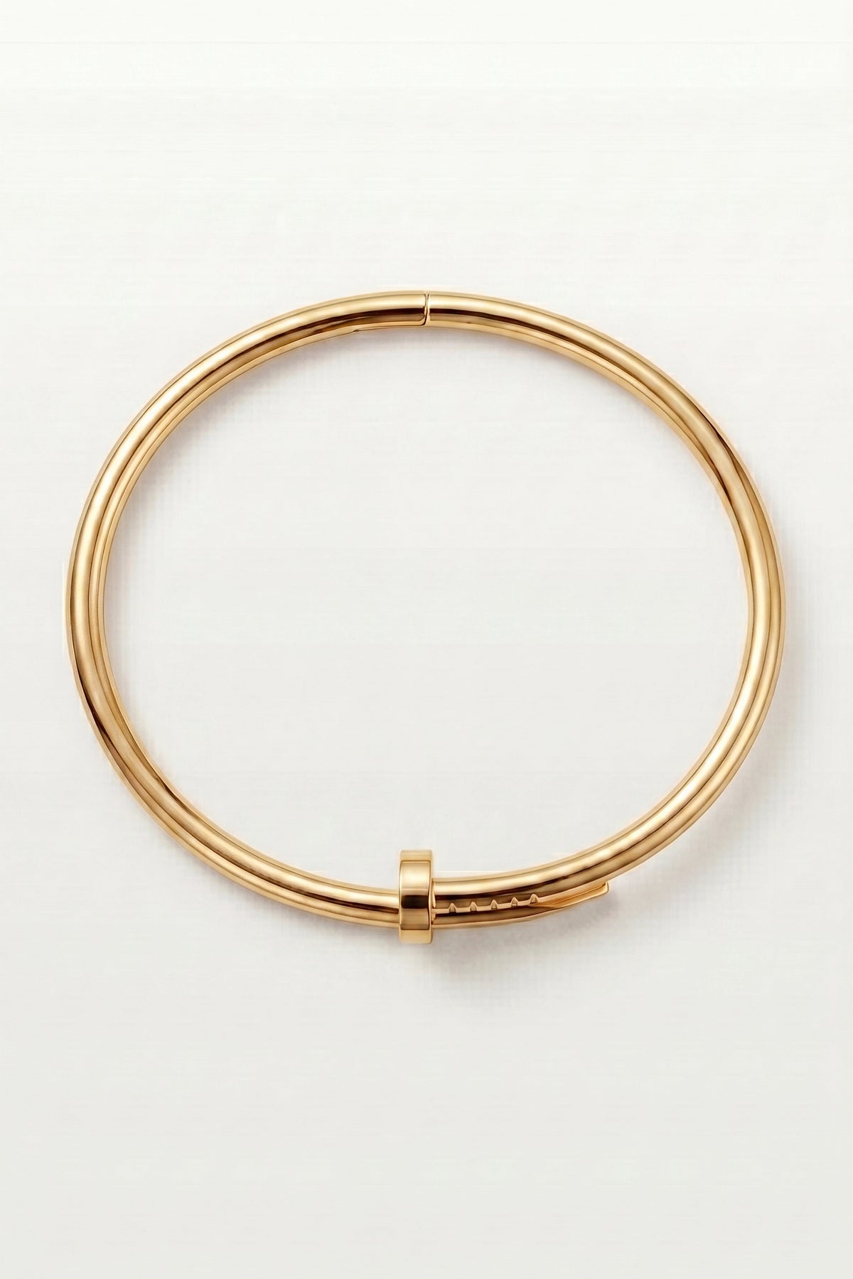 Bellagio Polished Sculpted Bracelet Gold