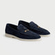 Como Suede Loafer Women Navy