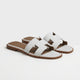 Riviera Flat Slide Women White
