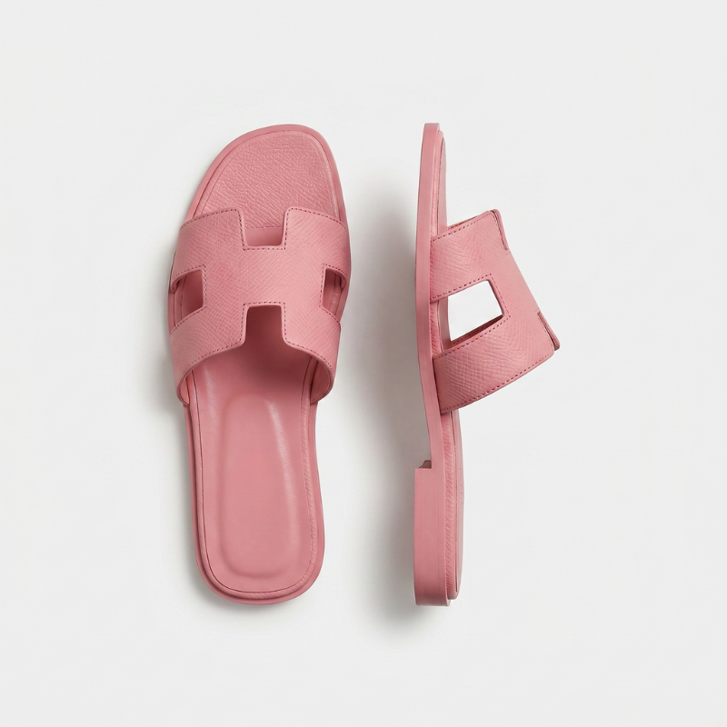 Riviera Flat Slide Women Rose Pink