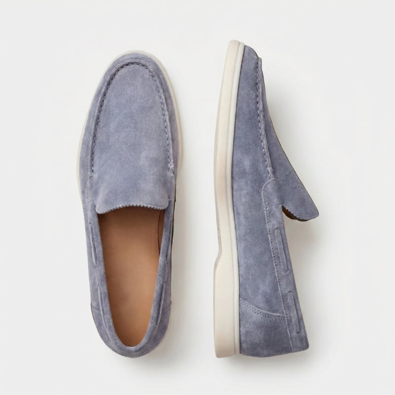 Milano Classic Loafer Suede Baby Blue