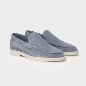 Milano Classic Loafer Wildleder Hellblau