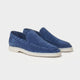 Milano Classic Loafer Suede Cobalt Blue