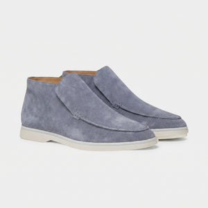 Milano City Loafer Wildleder Hellblau