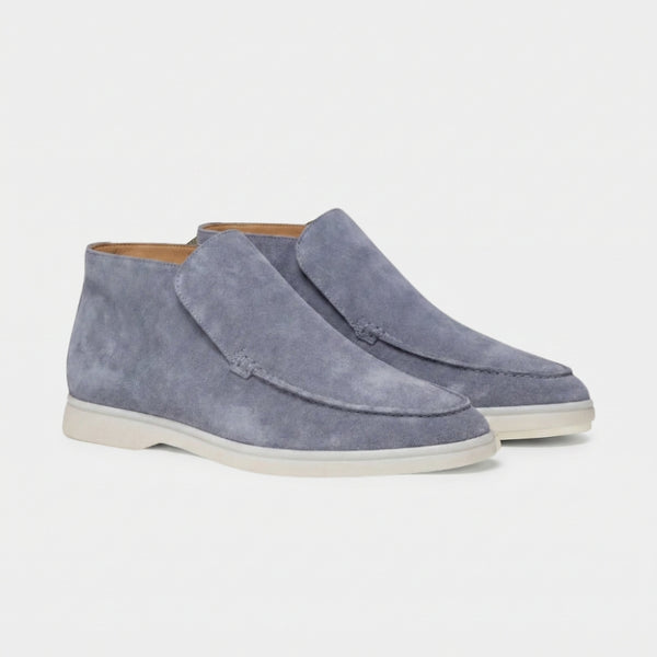 Milano City Loafer Wildleder Hellblau