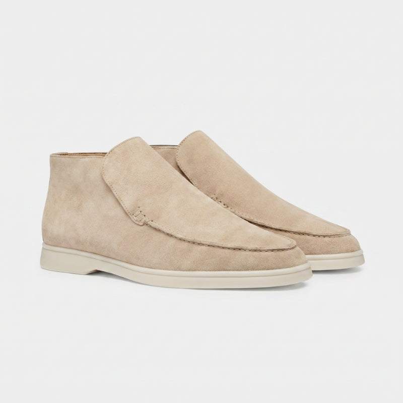 Milano City Loafer Suede Sand Beige