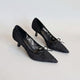 Vittoria Lace Pump Women Black