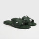 Riviera Flat Slide Women Green