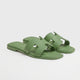 Riviera Flat Slide Women Sage Green