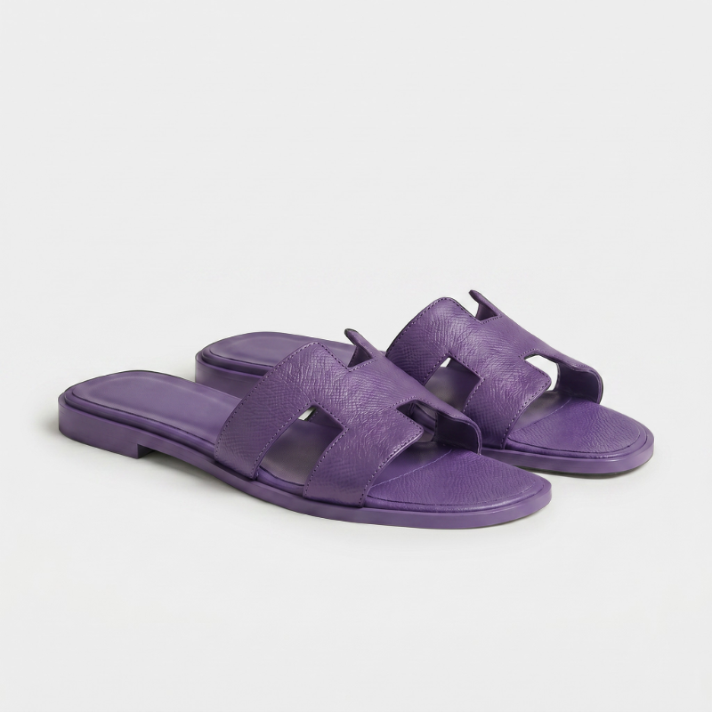 Riviera Flat Slide Women Purple