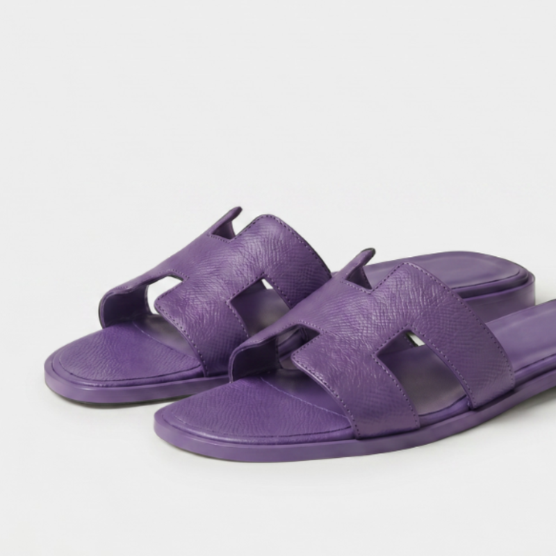 Riviera Flat Slide Women Purple