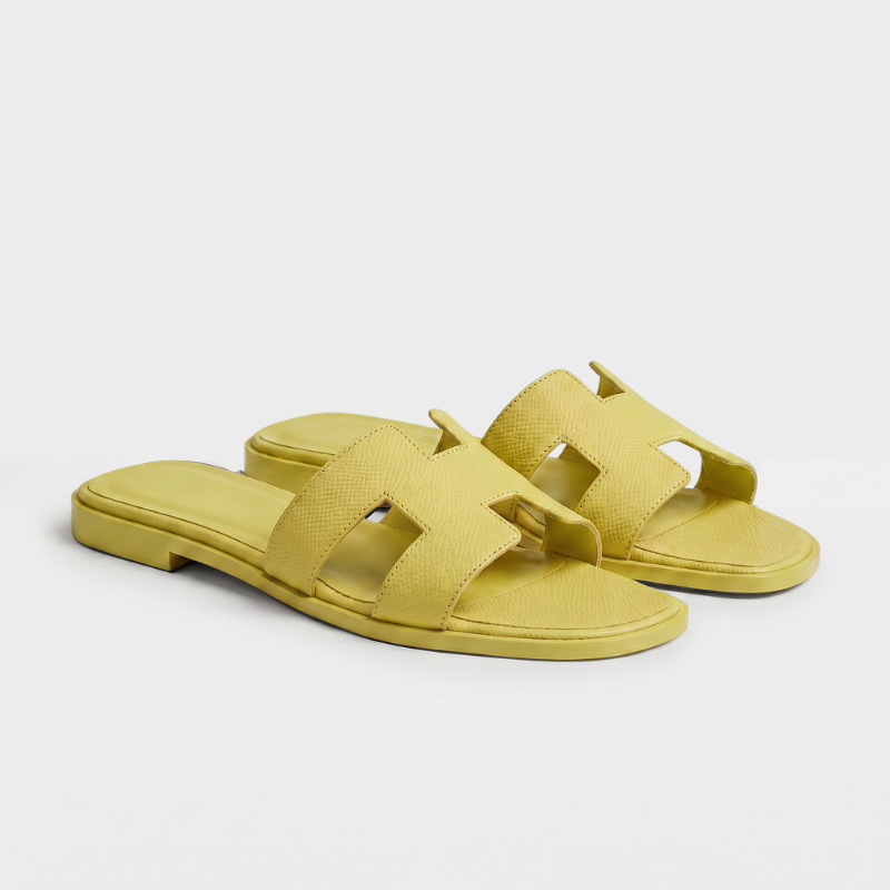 Riviera Flat Slide Women Yellow