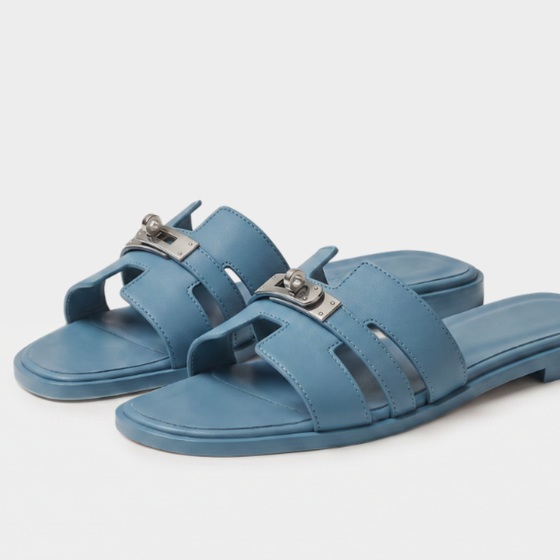 Marbella Slide Women Denim Blue