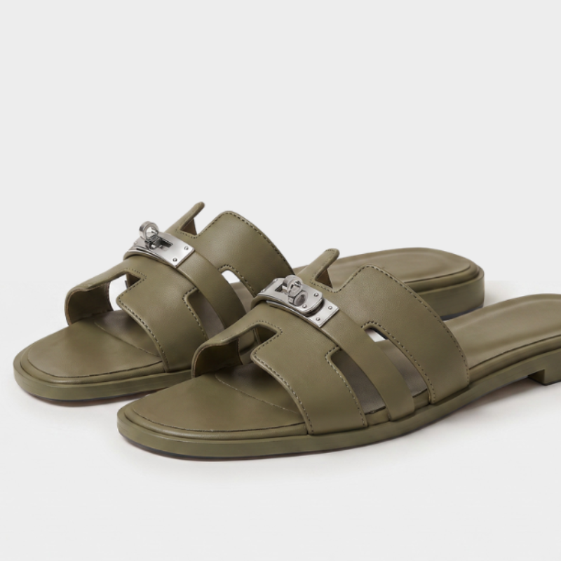 Marbella Slide Women Green