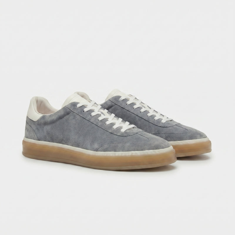 Riviera Court Sneaker Suede Grey