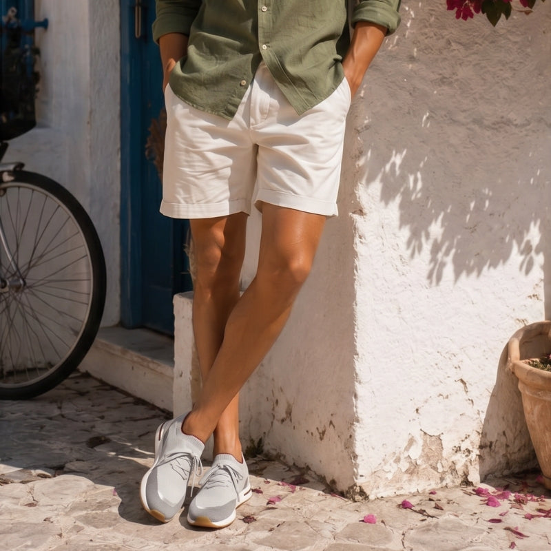 Siena Knit Sneaker Grey Melange