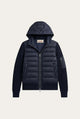 Sondrio Hybrid Zip Jacket Navy