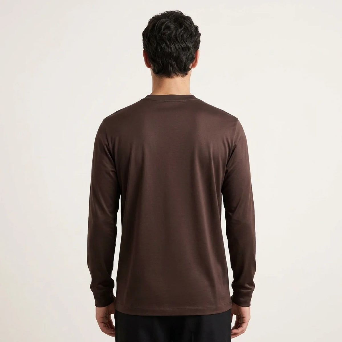 Verona Soft Lustre Longsleeve Espresso