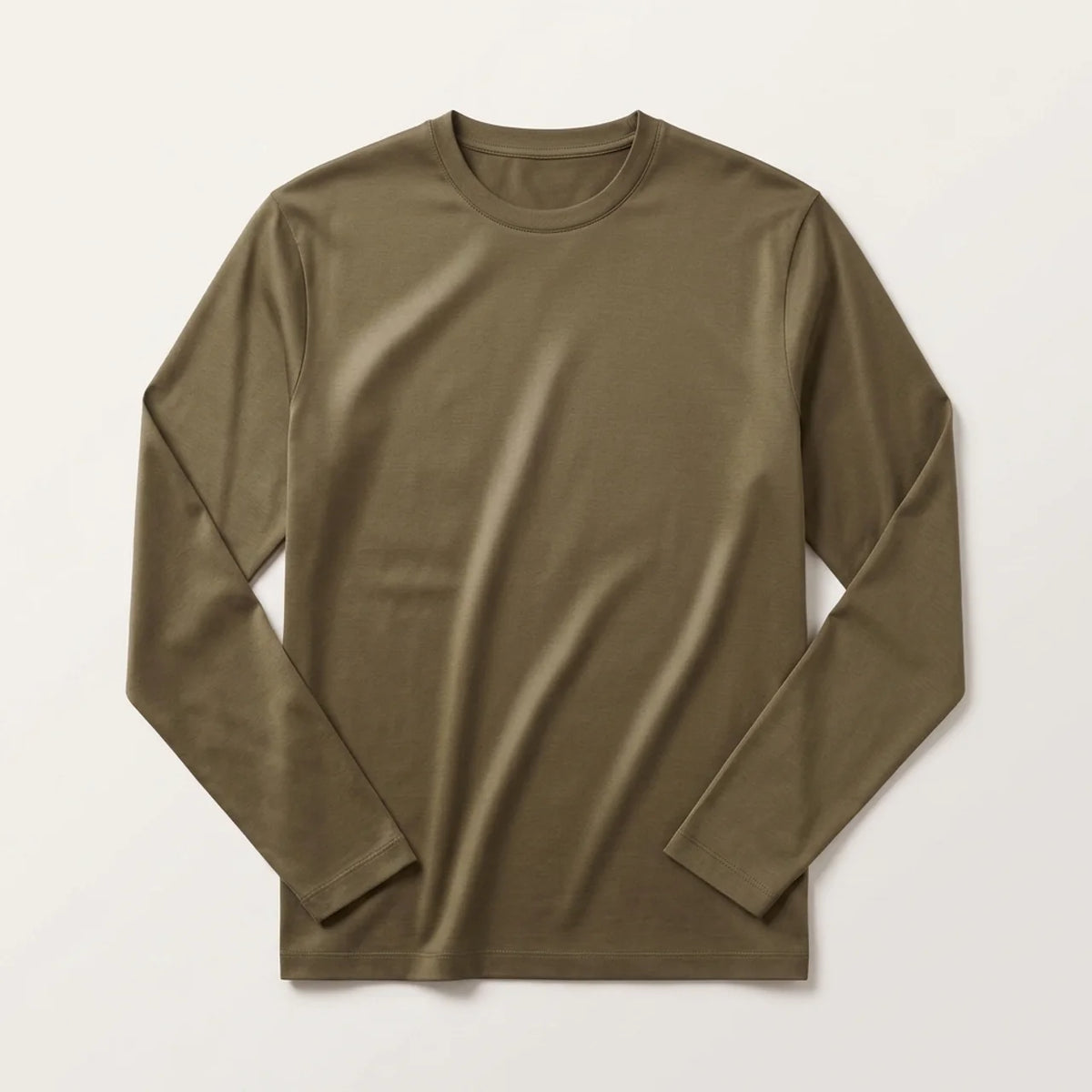 Verona Soft Lustre Longsleeve Olive