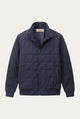 Treviso Quilted Hybrid Jacket Dark Blue