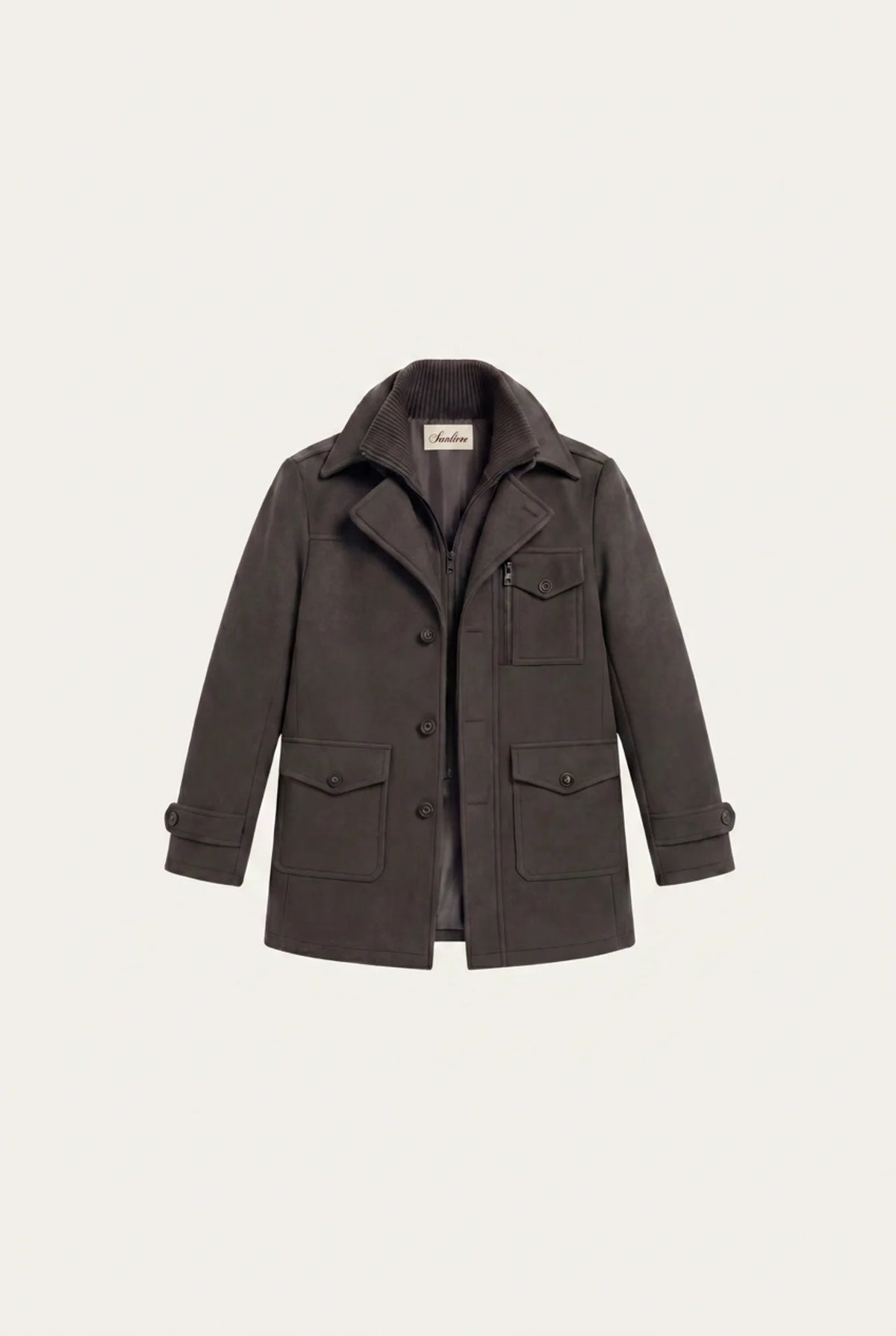 Belluno Field Coat Grey