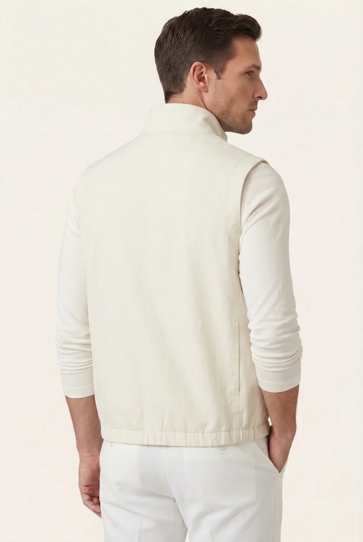 Bergamo Gilet Ivory