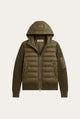 Sondrio Hybrid Zip Jacket Olive