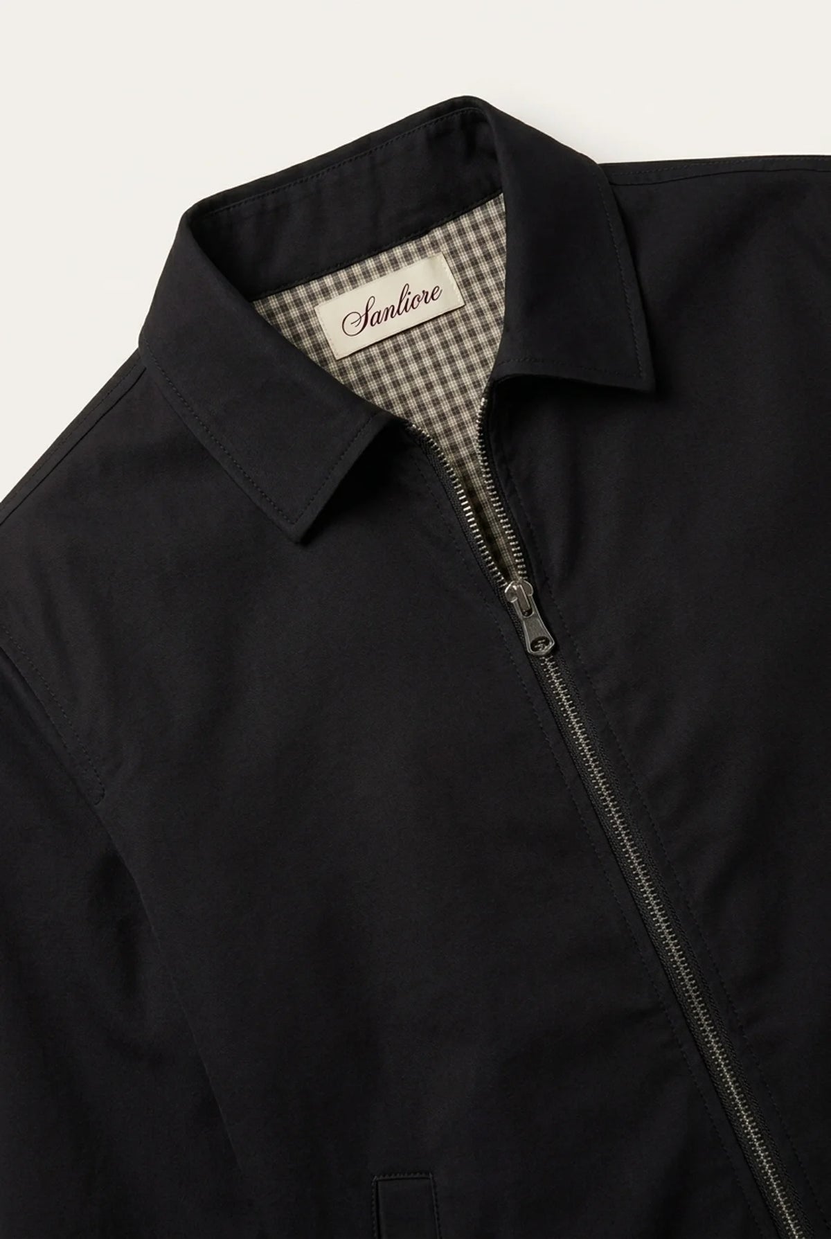 Ravenna Lightweight Zip Jacket Black