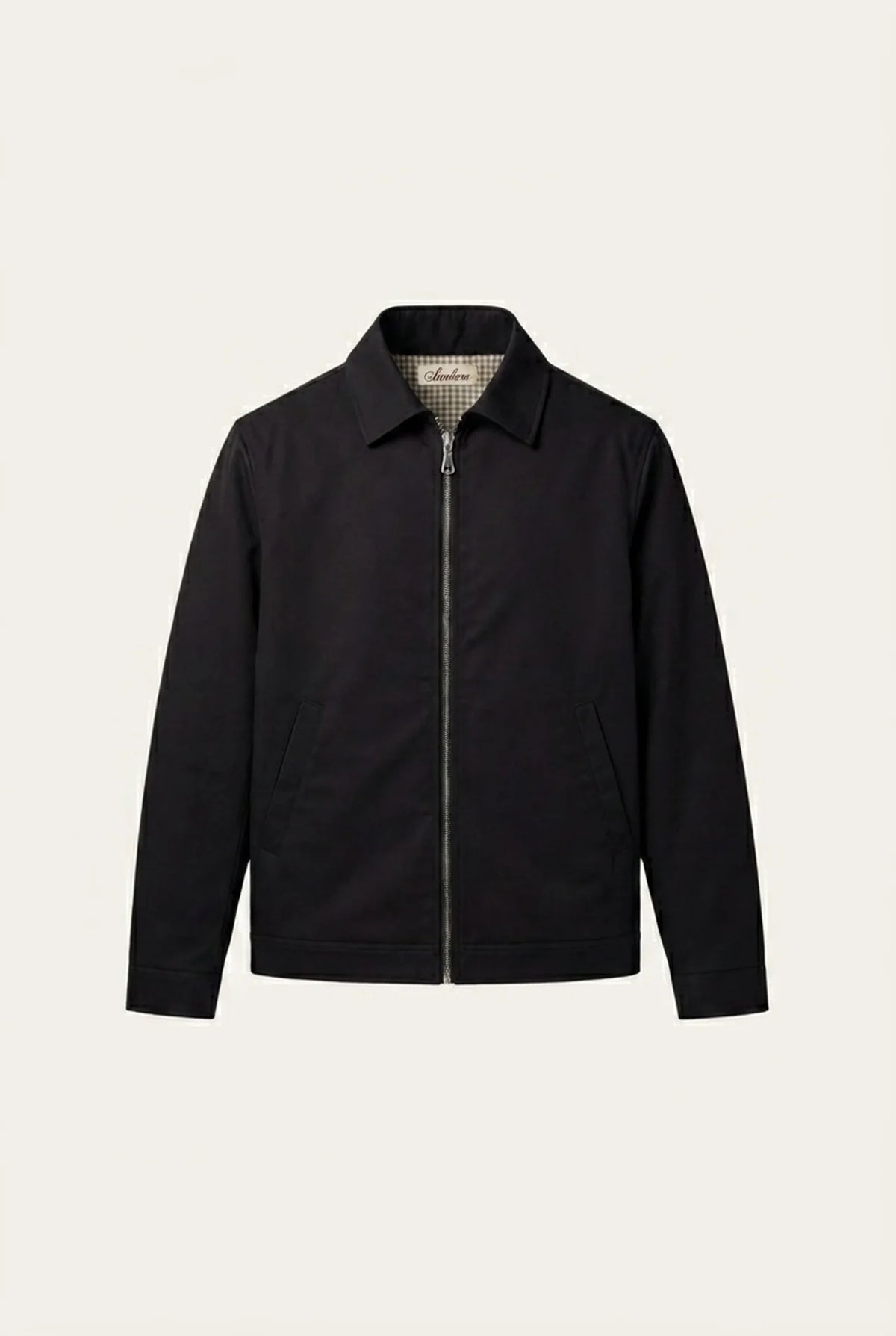 Ravenna Lightweight Zip Jacket Black