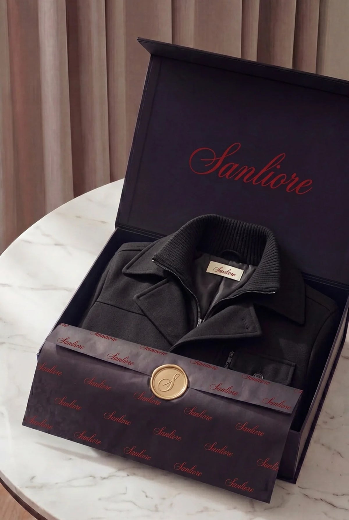 Belluno Field Coat Black