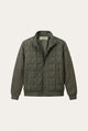 Treviso Quilted Hybrid Jacket Olive Green