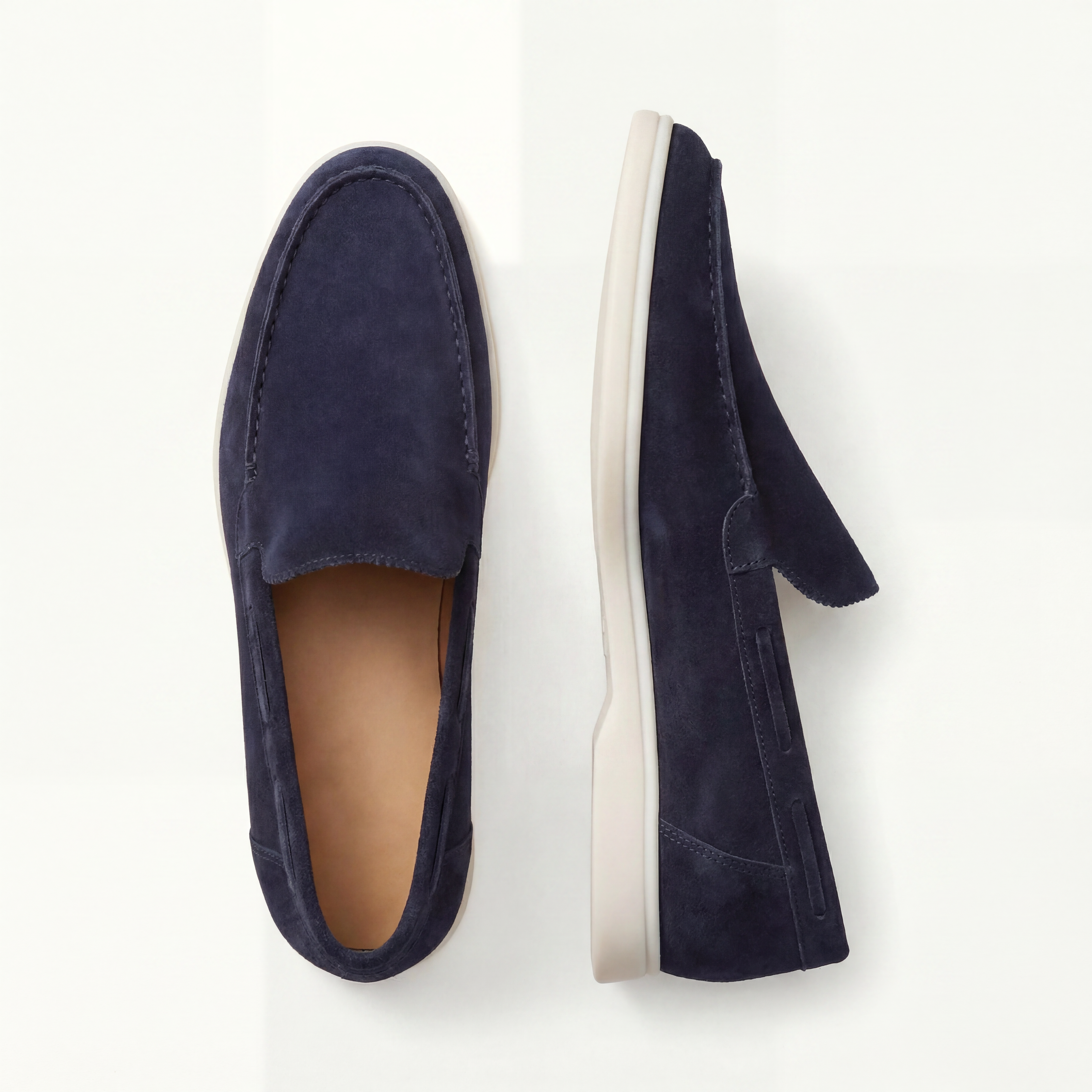 Milano Classic Loafer Suede Midnight Navy