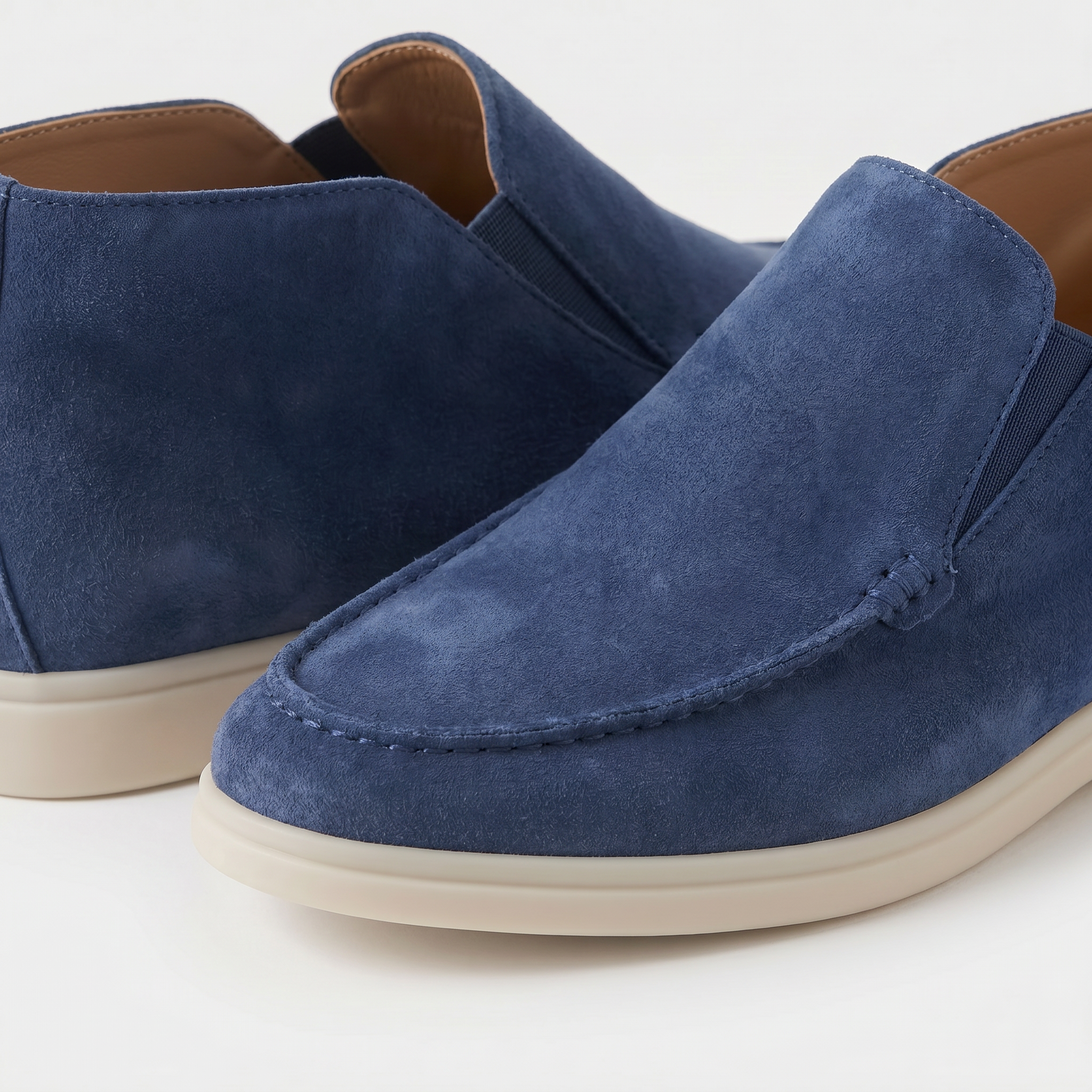 Milano City Loafer Suede Cobalt Blue