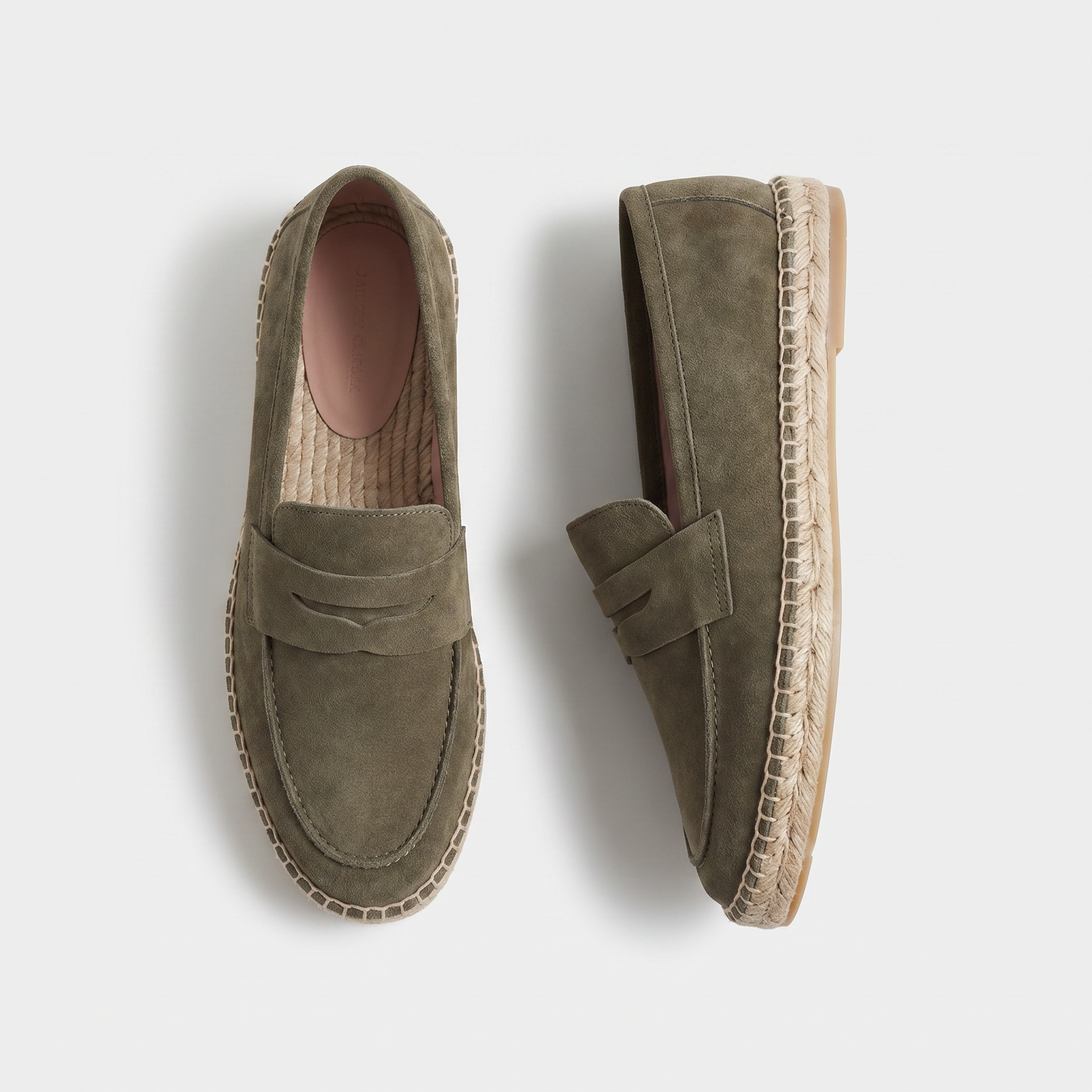 Ravello Espadrille Loafer Suede Olive