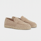 Mocassini espadrillas Ravello scamosciati beige sabbia