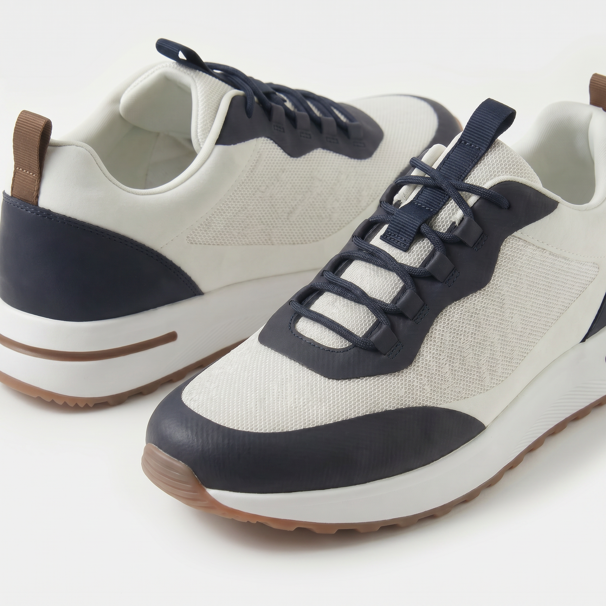 Palazzo Runner II Mesh White Midnight Navy