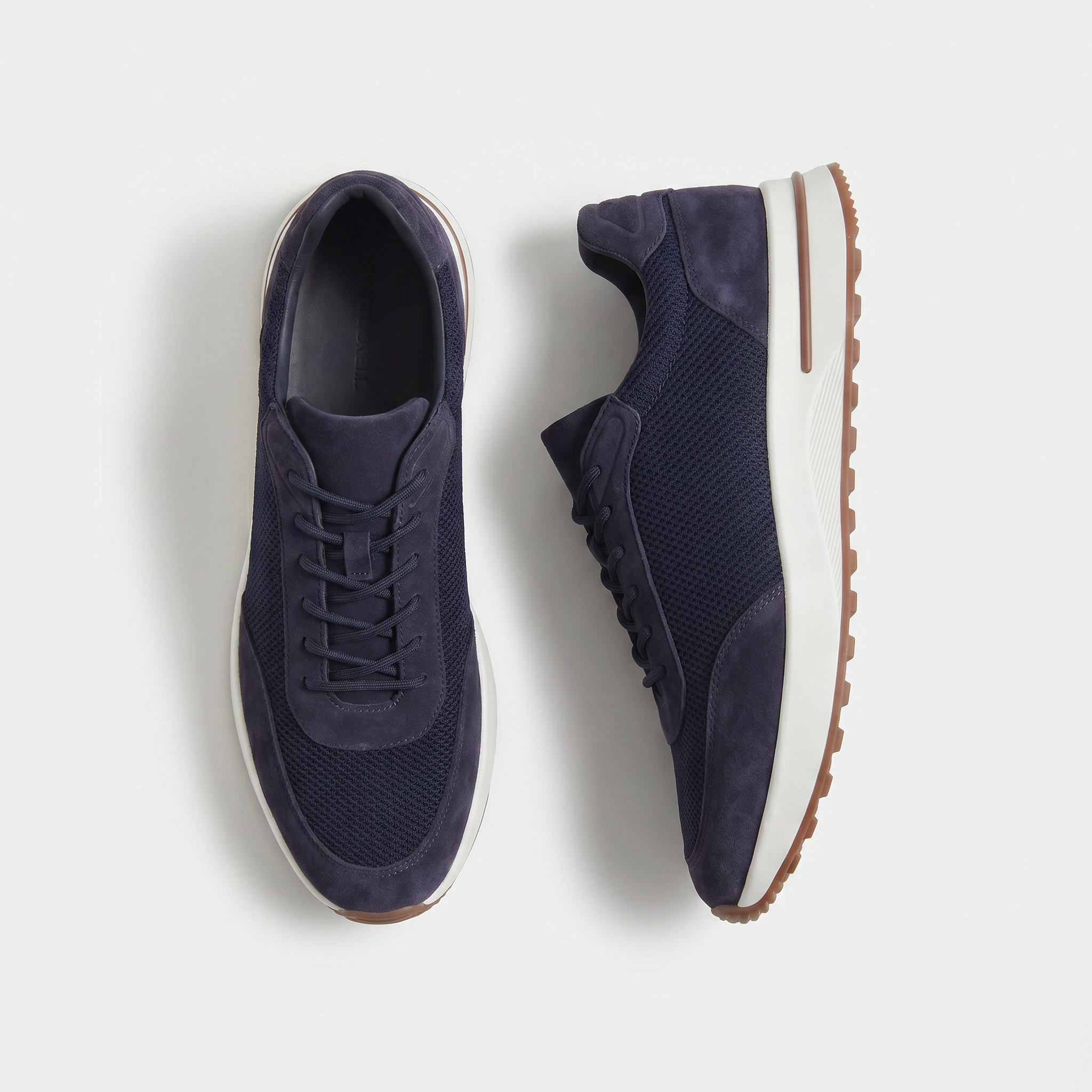 Palazzo Runner Mesh Midnight Navy
