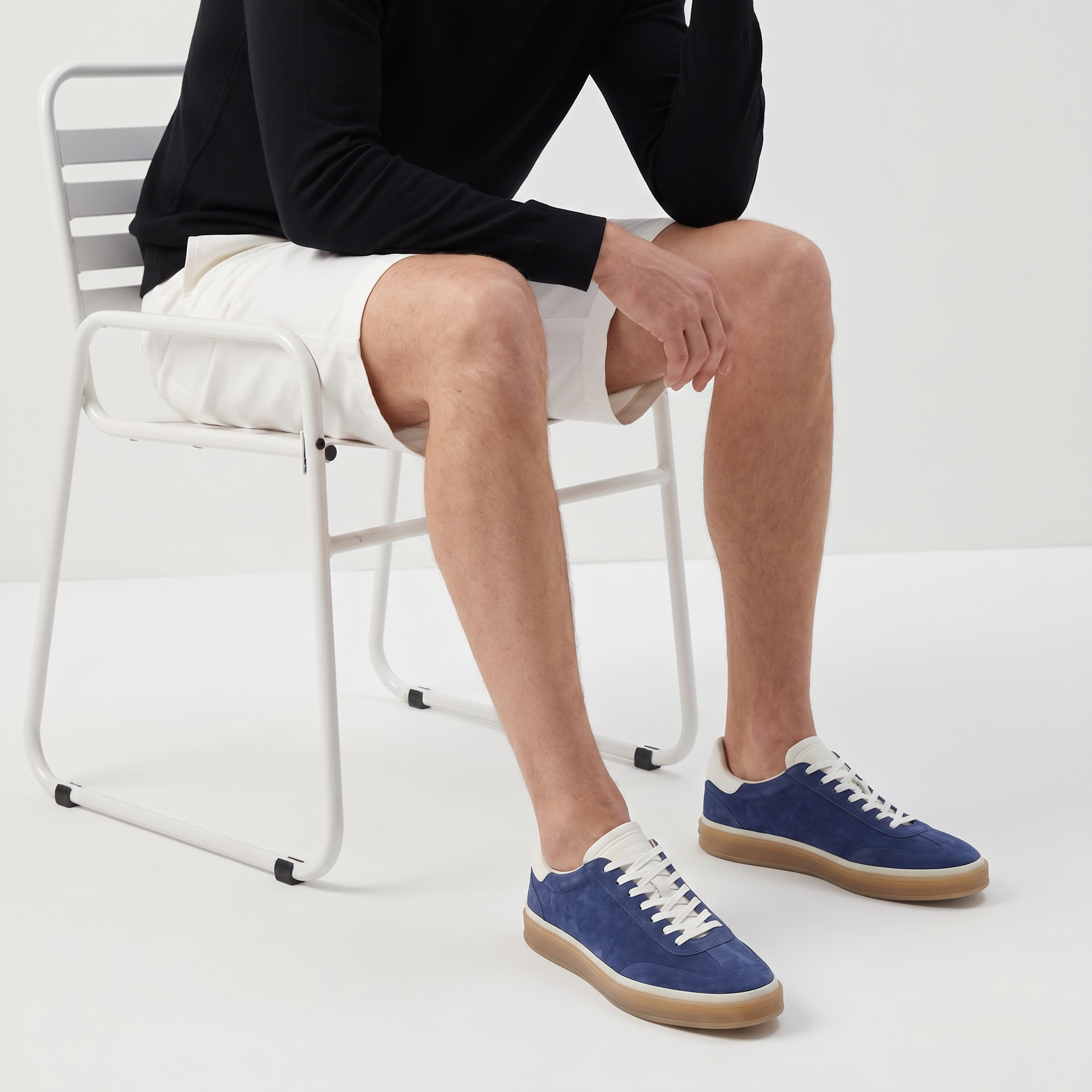 Riviera Court Sneaker Suede Royal Blue