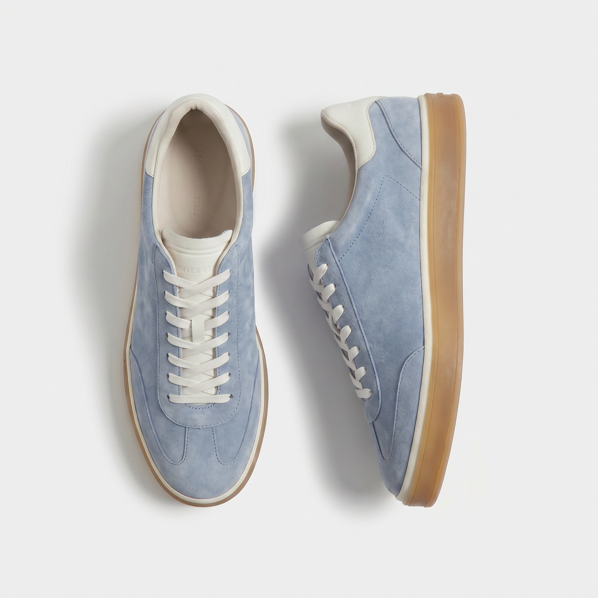 Riviera Court Sneaker Suede Sky Blue