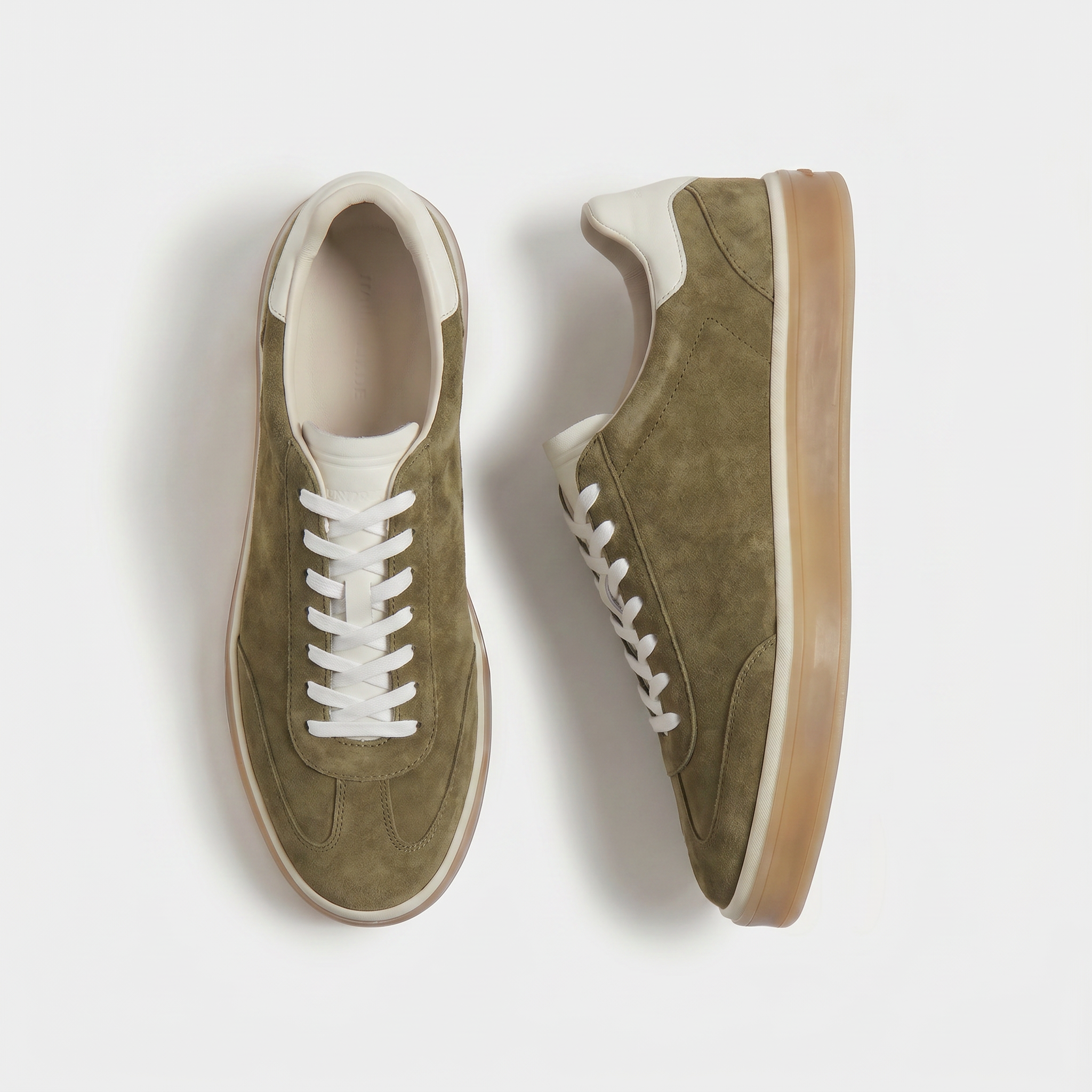 Riviera Court Sneaker Suede Olive Military