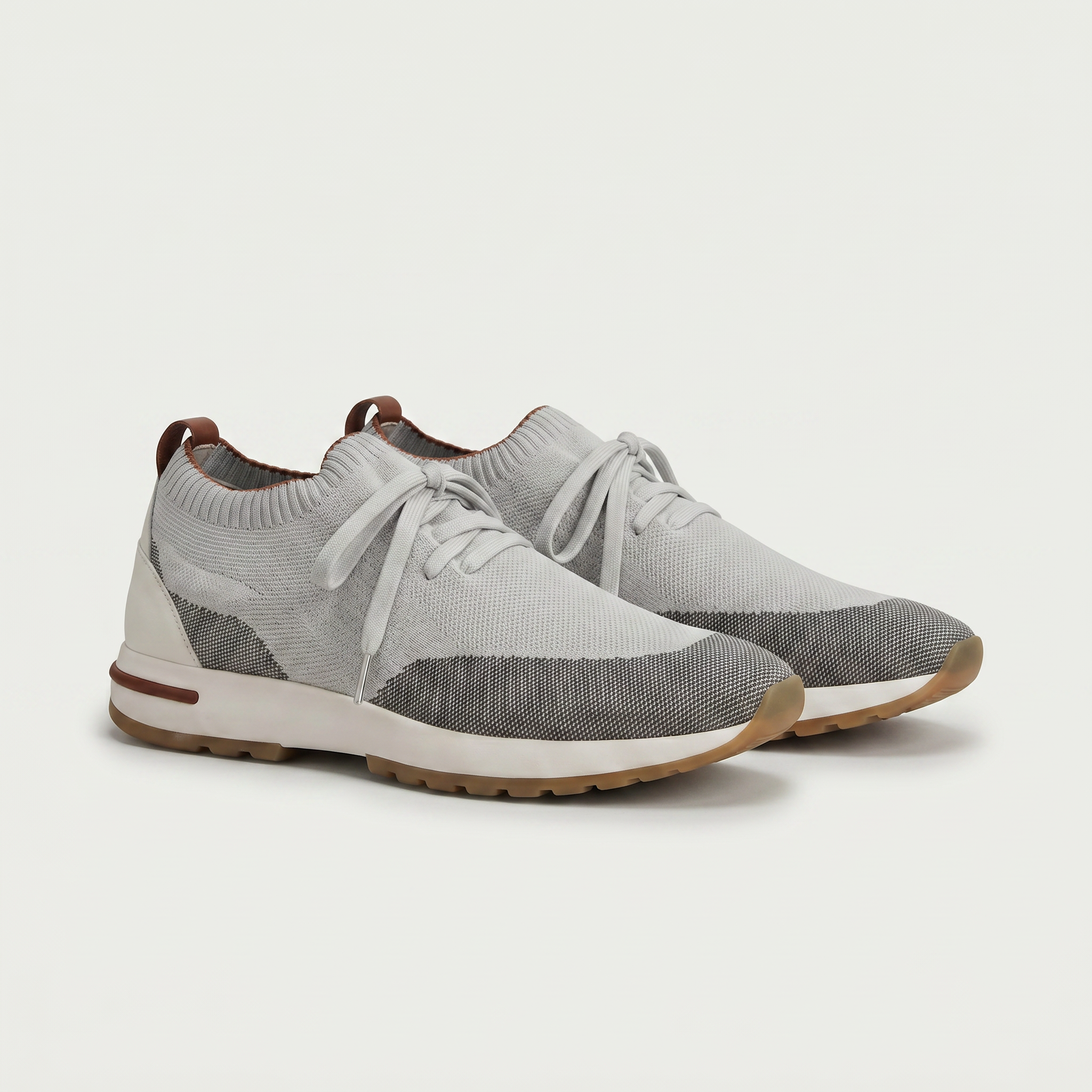 Siena Knit Sneaker Grey Melange