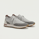 Sneaker in maglia Siena grigio mélange