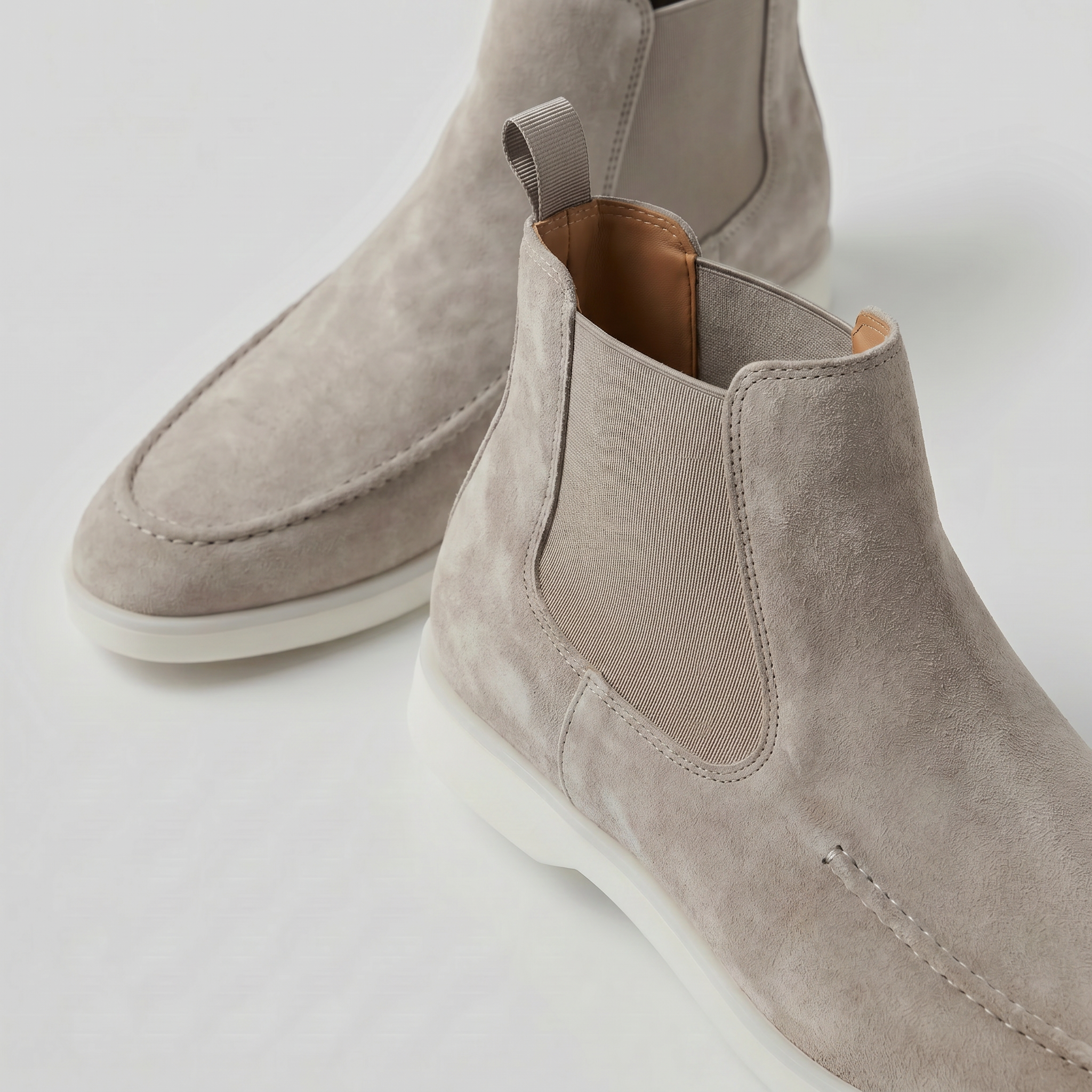 Cortina Suede Boot Stone Grey