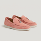 Como Suede Loafer Women Coral